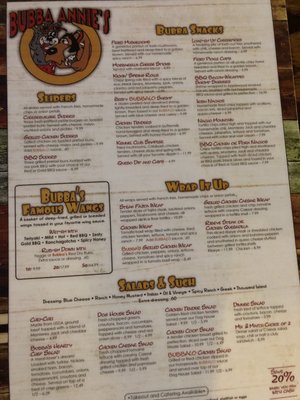 Menu photo 4 Bubba Annie's Greer, SC Menu photo 4 Bubba Annie's Greer, SC