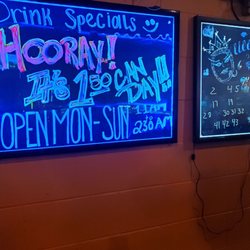 The Throttle Bar - Hooray. Open every day!