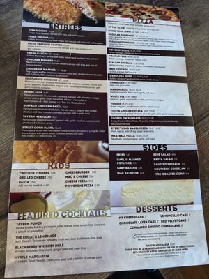 Menu photo 2 Tavern in the Forest Myrtle Beach, SC Menu photo 2 Tavern in the Forest Myrtle Beach, SC