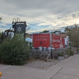 Truck park from the corner