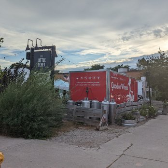 The Little Fleet - Truck park from the corner - Bars Near Me - Traverse City, Michigan