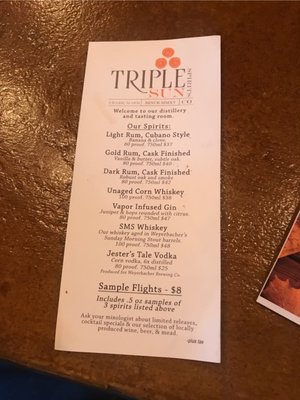 Menu photo 5 Triple Sun Spirits - Emmaus Emmaus, PA Menu photo 5 Triple Sun Spirits - Emmaus Emmaus, PA