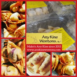 Any Kine Wontons - Fresh and frozen Island fusion filled handmade wontons