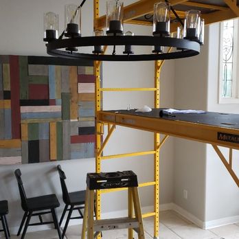 Seaside Custom Construction - Custom chandelier installation - General Contractors Near Me
