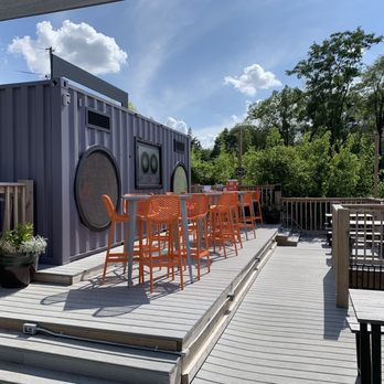Gravely Brewing - Outdoor seating with a giant boom box. Every good bar needs a giant boom box. - Breweries Near Me - Louisville, Kentucky Gravely Brewing - Outdoor seating with a giant boom box. Every good bar needs a giant boom box. - Breweries Near Me - Louisville, Kentucky