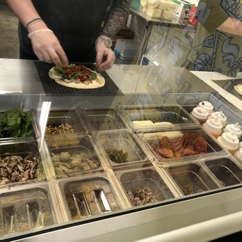 Azzip Pizza - Prep station - Pizza Near Me - Indianapolis, Indiana