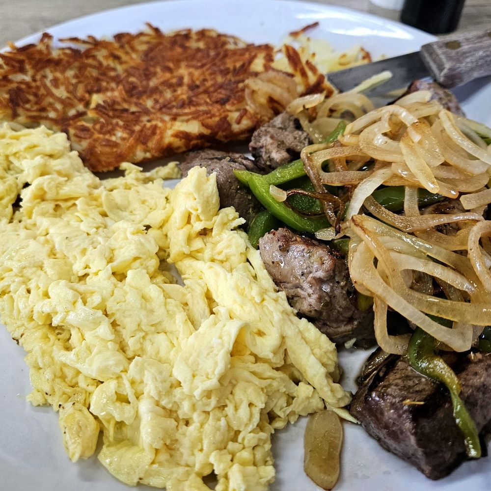 Egg House - Marinated Steak Tips for breakfast anyone! - Breakfast & Brunch Near Me - Lake Wales, Florida Egg House - Marinated Steak Tips for breakfast anyone! - Breakfast & Brunch Near Me - Lake Wales, Florida