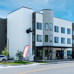 Atrium Management - The Milkstacks, a 27 unit mixed use apartment complex located in Orlando's Milk District and managed by Atrium Management Company