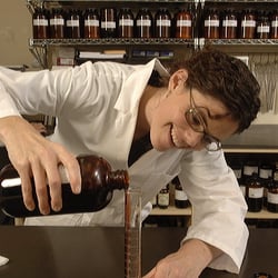 Amy Charnay - Amy in the lab