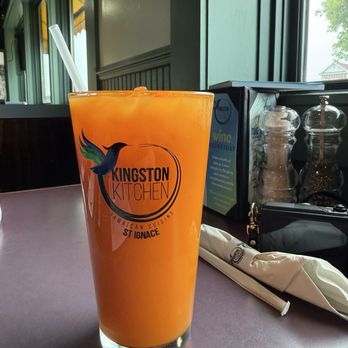 Kingston Kitchen - Carrot w/ Pineapple juice - Caribbean Near Me - St. Ignace, Michigan