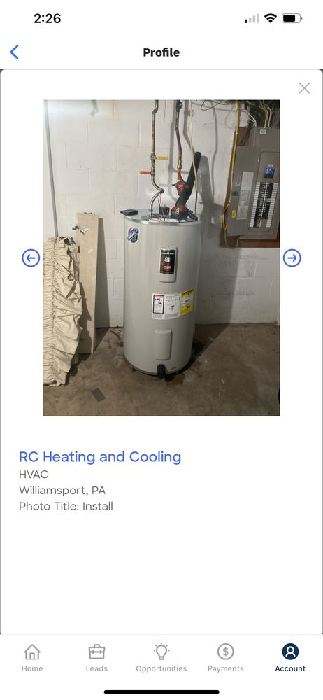 Slide of RC Heating and Cooling