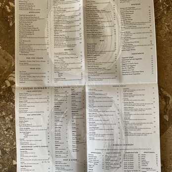 The Orient - Chinese, Shushi, and Hibachi Dinner menu. - Sushi Bars Near Me - Atlanta, Georgia
