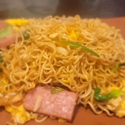 Mr. Wang’s Sports BBQ - Fried Ramen