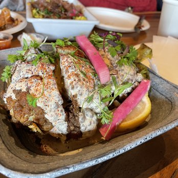 Mazra - Crispy Cauliflower - Middle Eastern Near Me - San Bruno, California Mazra - Crispy Cauliflower - Middle Eastern Near Me - San Bruno, California