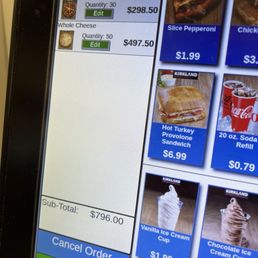 Food court kiosk
