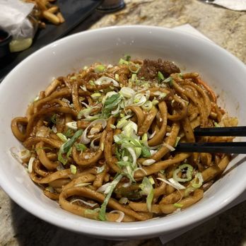 The Tulip and the Rose Cafe - Beef Lo Mein - Turkish Near Me - Franklin, New York