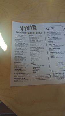 Menu photo 2 Vivir Minneapolis, MN Menu photo 2 Vivir Minneapolis, MN