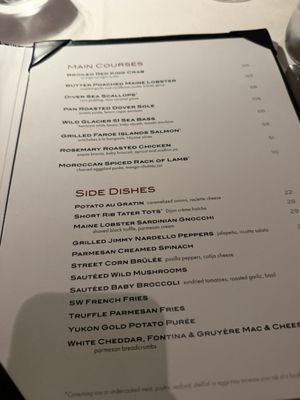 Menu photo 6 SW Steakhouse Las Vegas, NV Menu photo 6 SW Steakhouse Las Vegas, NV