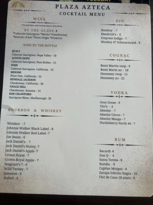 Menu photo 2 Plaza Azteca Mexican Restaurant Sioux Falls, SD Menu photo 2 Plaza Azteca Mexican Restaurant Sioux Falls, SD