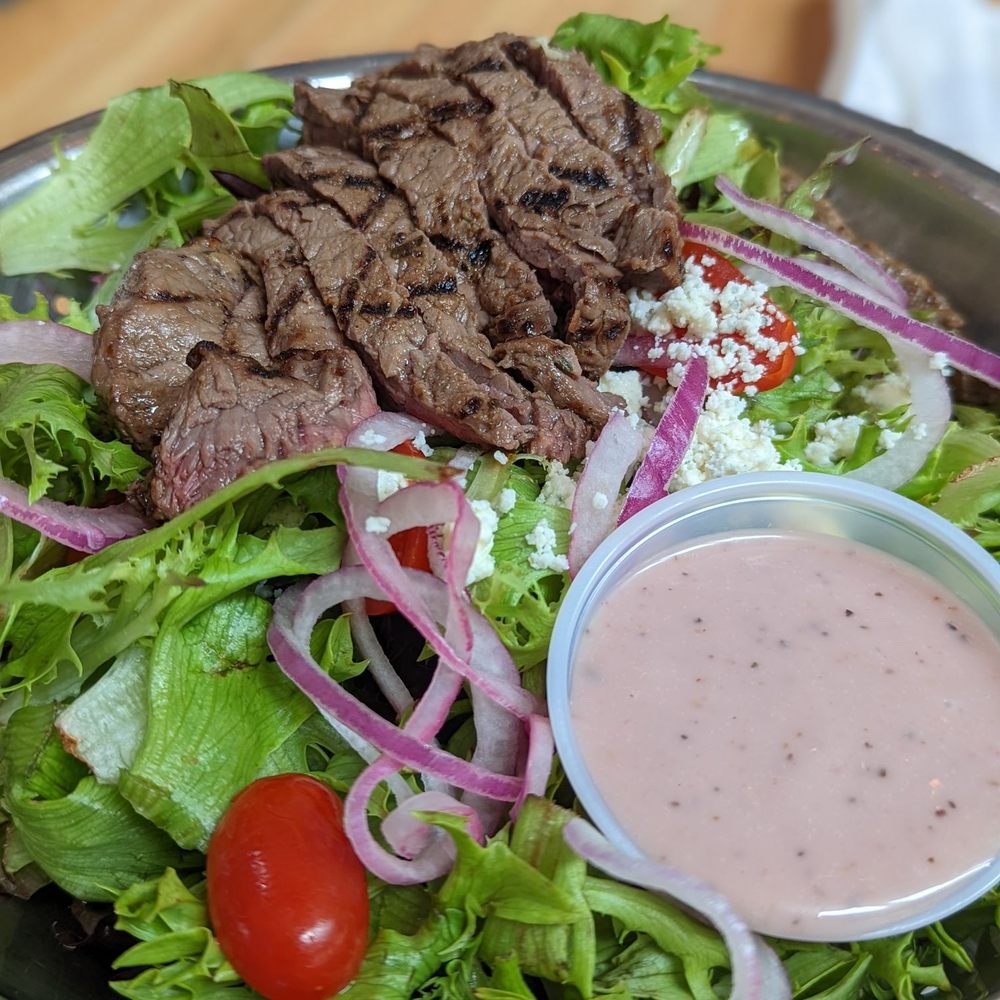 Manhattan Restaurant & Lounge - Steak salad - American Near Me - Anchorage, Alaska Manhattan Restaurant & Lounge - Steak salad - American Near Me - Anchorage, Alaska