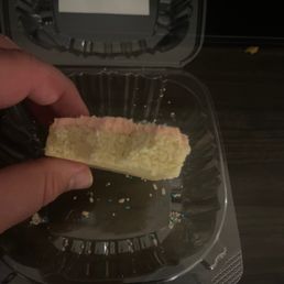 Dry cookies. Awful.
