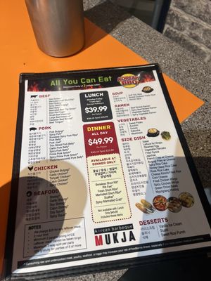 Menu photo 1 Mukja Korean Barbeque Puyallup, WA