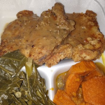 KK'S Oh Taste and See - Smothered pork chops - Soul Food Near Me - Moreno Valley, California
