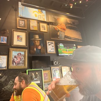 Werewolf - Art on the walls and my handsome hubby - Breakfast & Brunch Near Me - San Diego, California Werewolf - Art on the walls and my handsome hubby - Breakfast & Brunch Near Me - San Diego, California