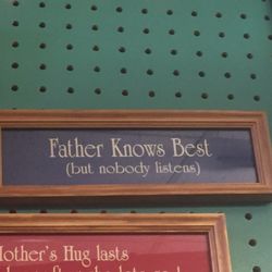 Moon River Gift Gallery - Fair bit of selections of quotes signs that they sell.