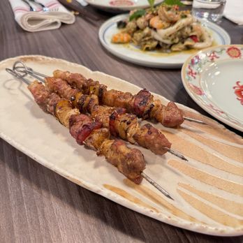 Baili Eatery and Lounge - Pork belly with pickled garlic and pepper - Chinese Near Me - Toronto, Ontario