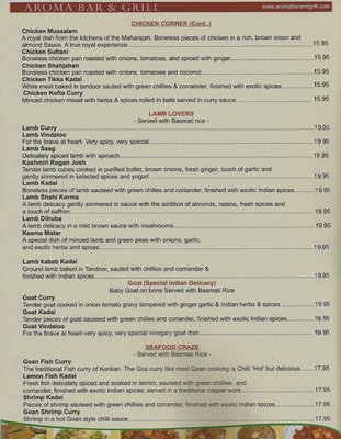 Aroma Bar and Grill by null