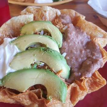 El Molcajete Mexican Restaurant - Chicken taco salad - Mexican Near Me - Plainfield, Illinois