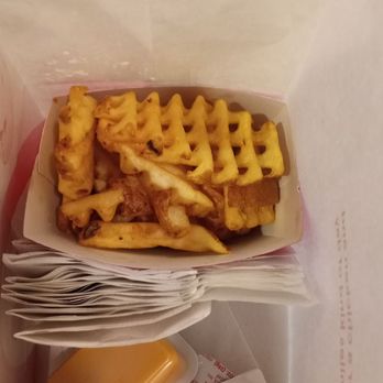Chick-fil-A - Order packed neatly.  Hot waffle fries. - Fast Food Near Me - Annandale, Virginia