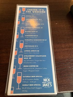 Menu photo 2 Nick and Jake's Shawnee, KS