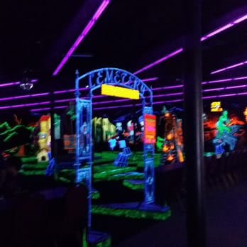 Monster Mini Golf - I took my nephew there and it was our first time. He had a blast.  They had great music playing while we played. - Arcades Near Me - San Antonio, Texas