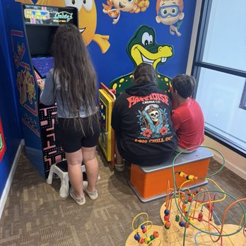 ToothBuds Diamond Head - This is their new play/waiting area.  Much friendlier than before with new and exciting games. - Pediatric Dentists Near Me - Honolulu, Hawaii
