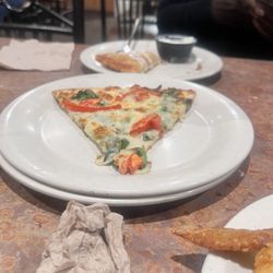 Pizza Ranch - Cheese spinach and tomato pizza