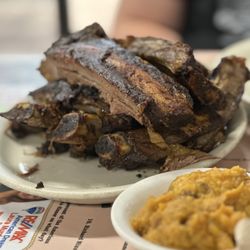 Joe's Barbeque - Beef Ribs Sweet Potato Casserole