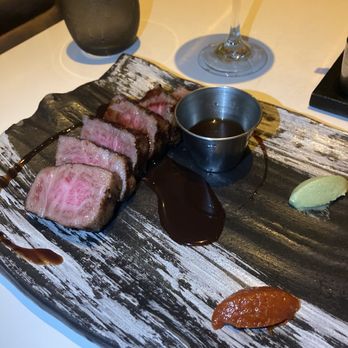 Stripsteak - 4oz Triple Seared A5 Japanese Wagyu Strip Steak - Steakhouses Near Me - Honolulu, Hawaii Stripsteak - 4oz Triple Seared A5 Japanese Wagyu Strip Steak - Steakhouses Near Me - Honolulu, Hawaii
