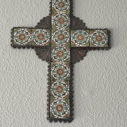 Tile cross had to come home with me, under $20 Tile cross had to come home with me, under $20