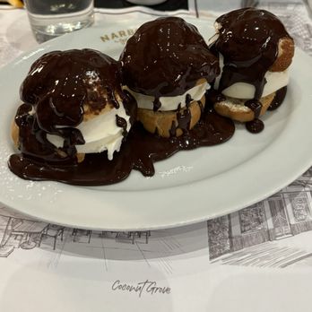 Narbona Boca Raton - Profiteroles - Italian Near Me - Boca Raton, Florida