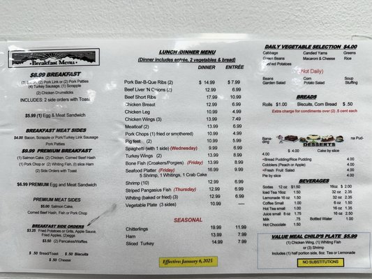 Saints Paradise Cafeteria by null