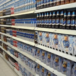 Real - Beer section..majority is the local brew Efes