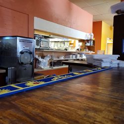 Kitchen area and pass through
