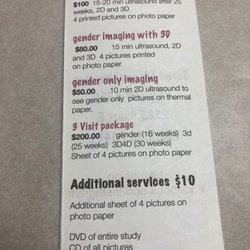 Sound Medical Imaging - Price list