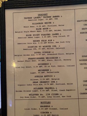 Menu photo 8 Long Acre Tavern New York, NY Menu photo 8 Long Acre Tavern New York, NY
