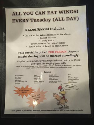 Menu photo 2 Mulligan's Sports Bar and Grill West Mifflin, PA