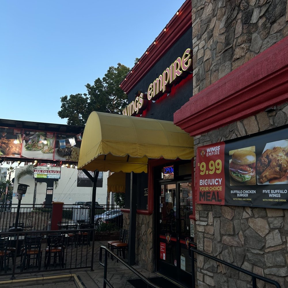 Wings Empire - outside patio - Chicken Wings Near Me - Los Angeles, California Wings Empire - outside patio - Chicken Wings Near Me - Los Angeles, California