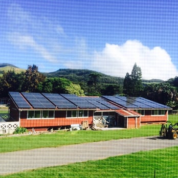 Waimea Country Lodge - View out my back window room 117 - Hotels Near Me - Kamuela, Hawaii