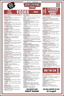 Menu photo 3 Dead Lightning Still Works New Cumberland, PA